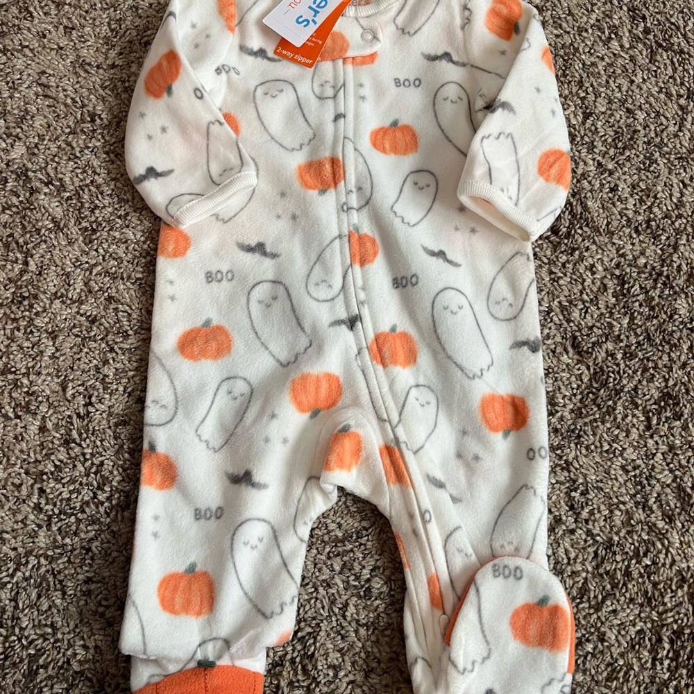 Carters Halloween Sleeper - Pumpkins - Ghosts  - Bats